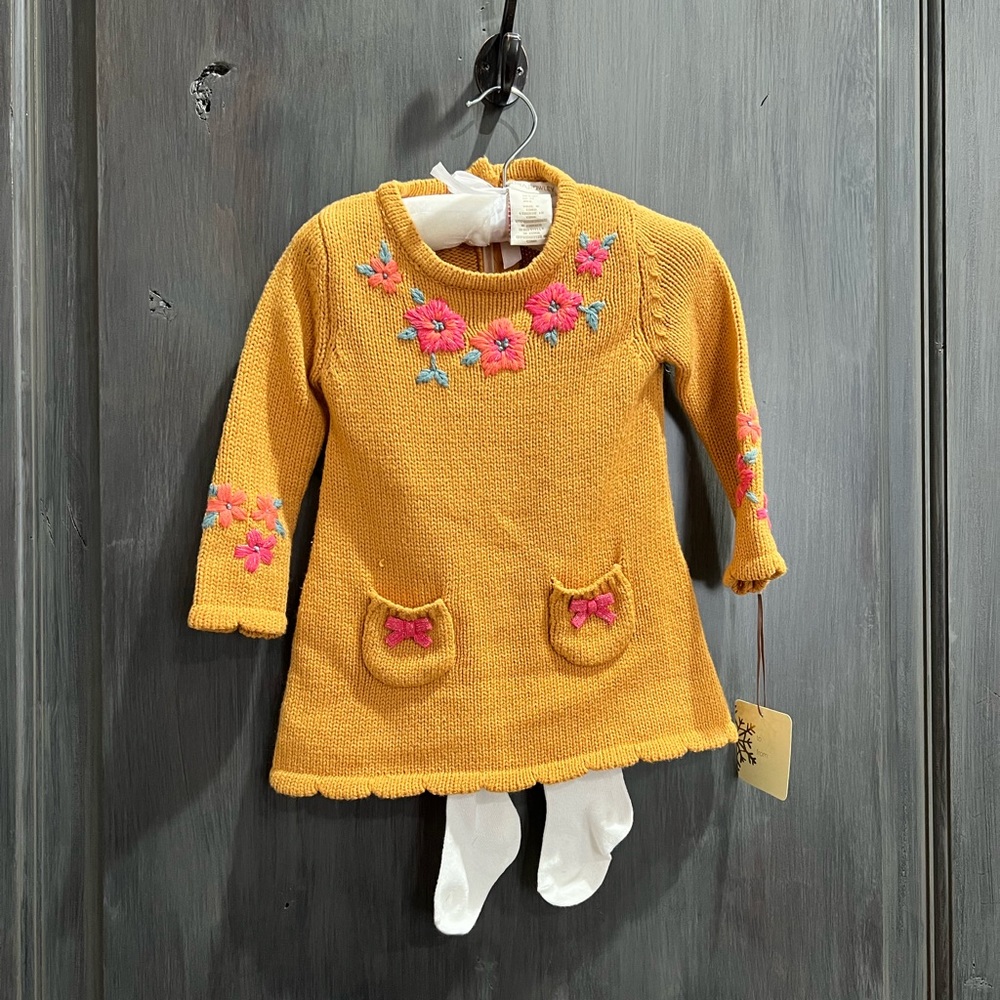 Cynthia Rowley Sweater Dress with Tights